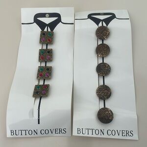 Button covers O/S
